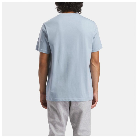 Reebok Ανδρική κοντομάνικη μπλούζα Identity Big Stacked Logo Tee Reebok Ανδρική κοντομάνικη μπλούζα Identity Big Stacked Logo Tee